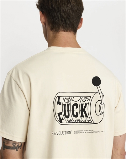 Revolution - Printed T-Shirt - Offwhite